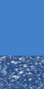 Swimline 16'x24' Oval Blue Wall/Swirl Bottom 48"-52" Overlap 20GA Liner